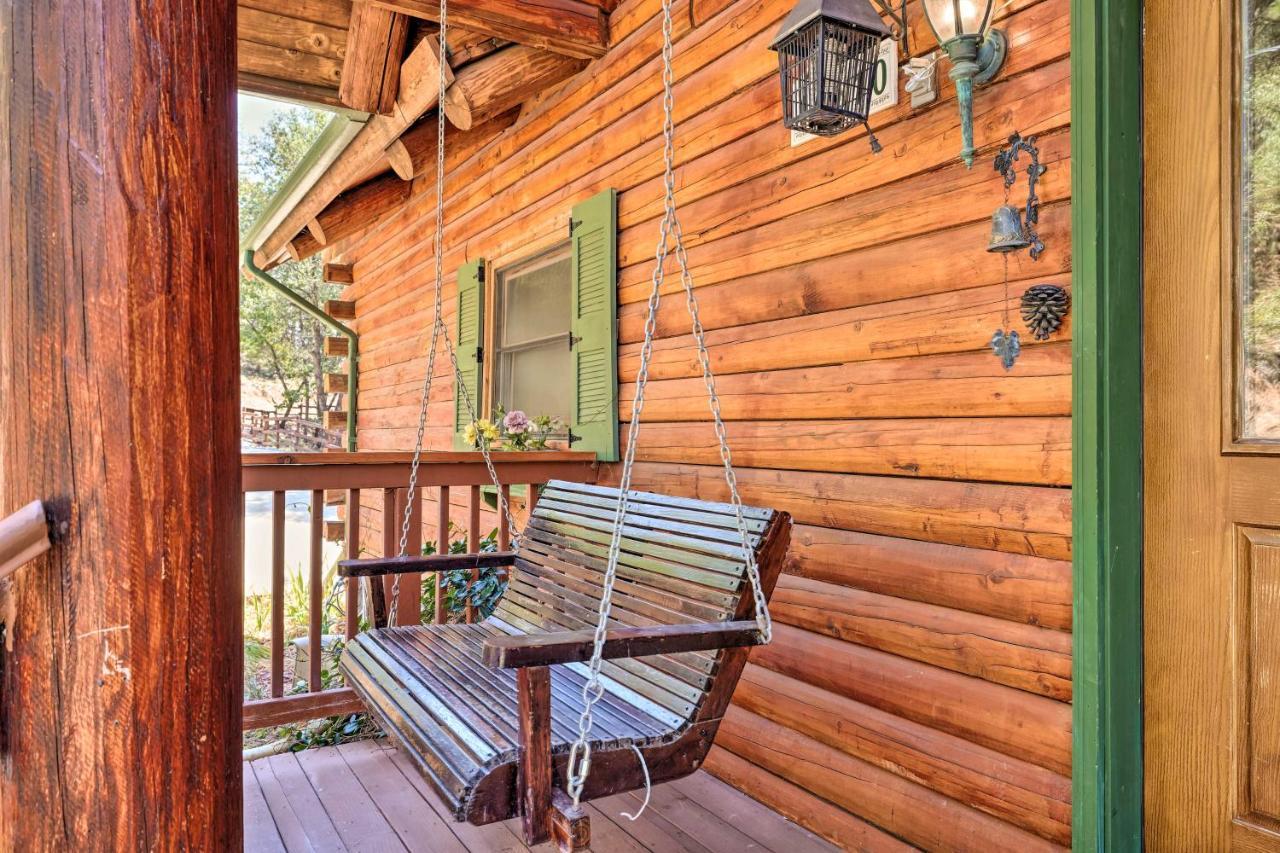 Stunning Log Cabin With Great Views, Firepit, Deck Near Twain Hart Sonora Esterno foto