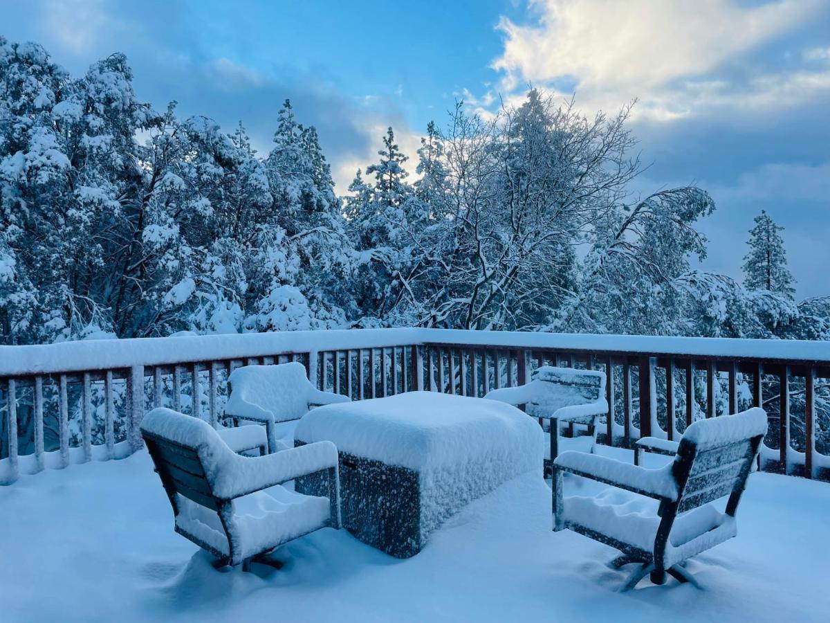 Stunning Log Cabin With Great Views, Firepit, Deck Near Twain Hart Sonora Esterno foto