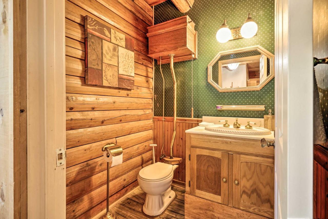 Stunning Log Cabin With Great Views, Firepit, Deck Near Twain Hart Sonora Esterno foto